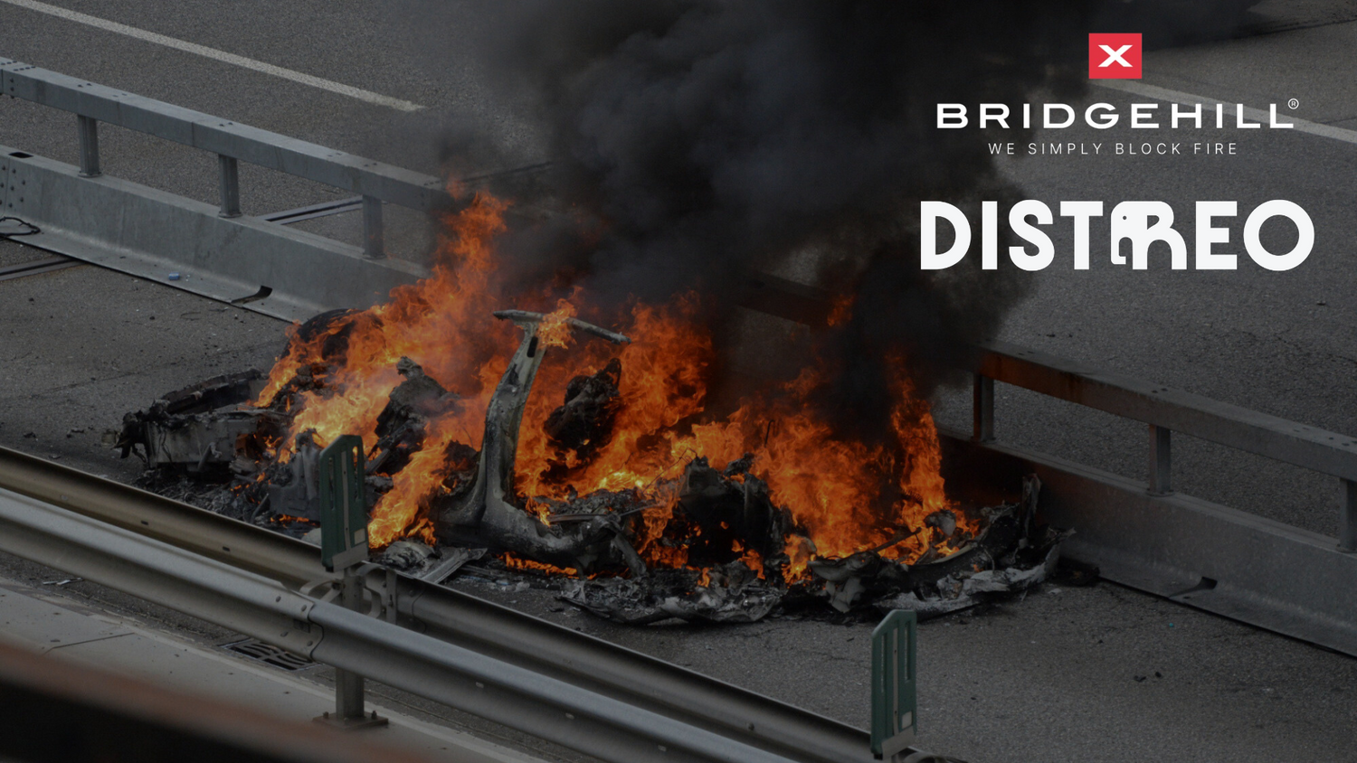 Incendiul provocat de o Tesla închide o autostradă