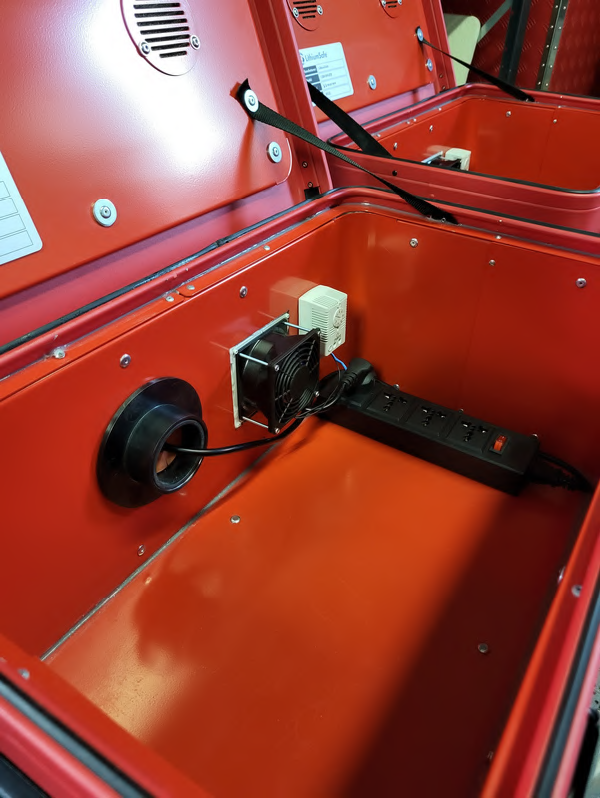 LithiumSafe Lithium-Ion Battery Storage & Charging Box