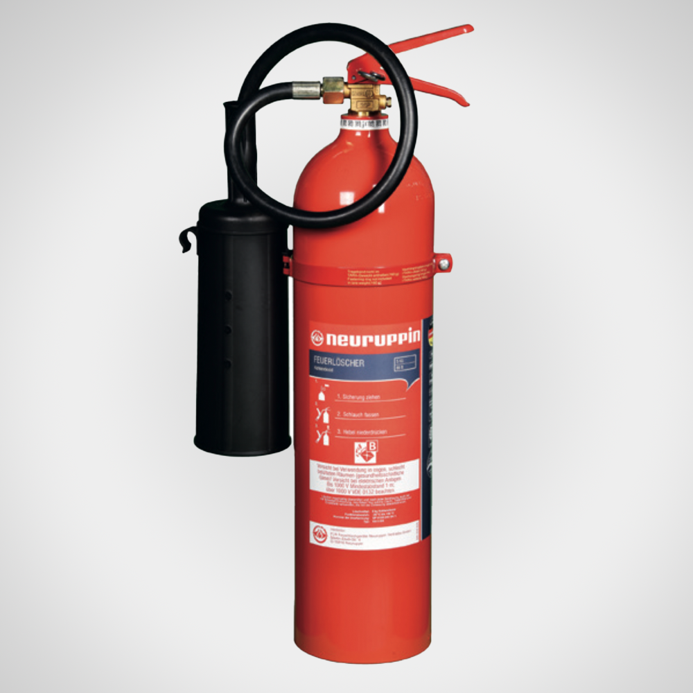 CO2 tűzoltó készülék, alumínium henger - Neuruppin