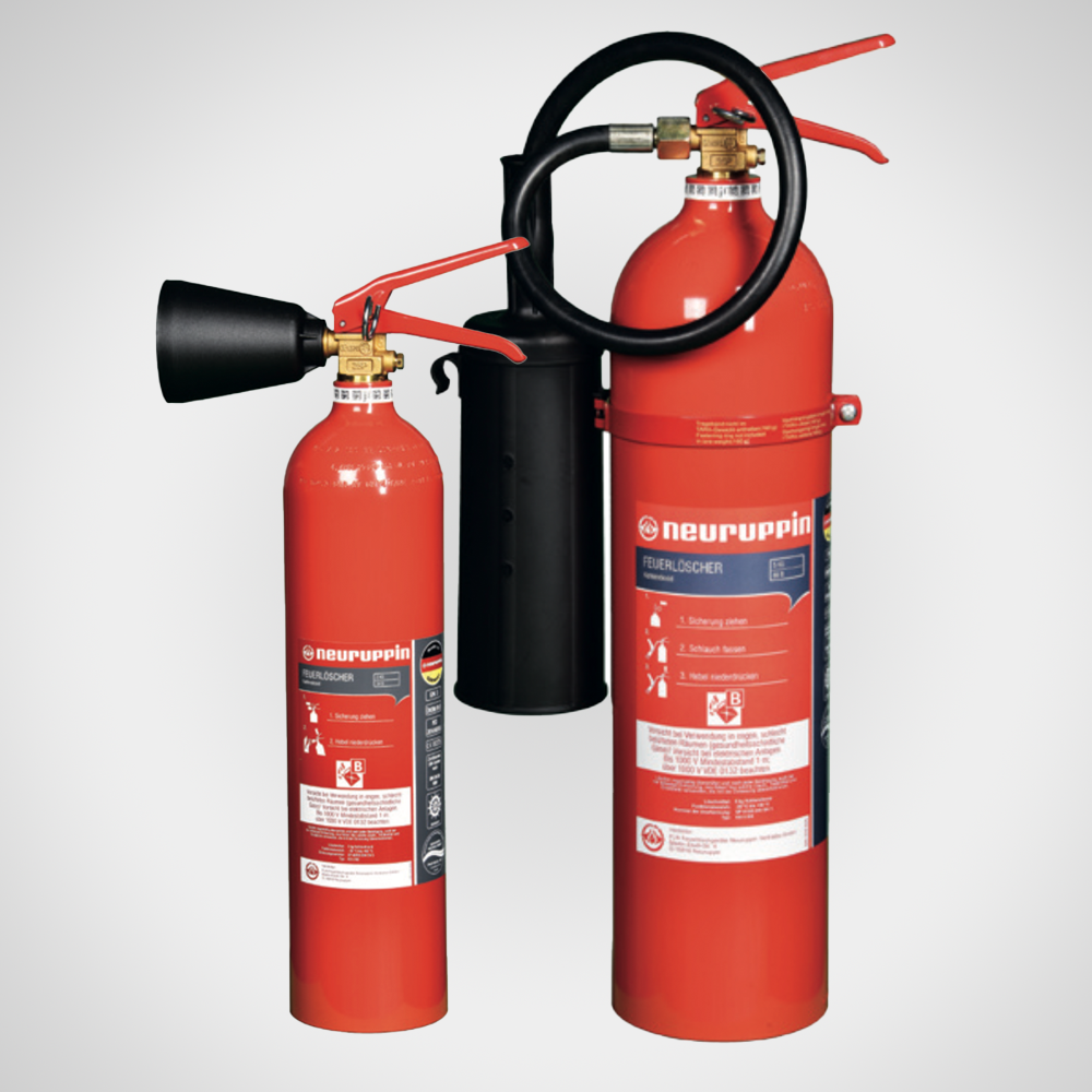 CO2 Fire Extinguisher, Aluminum Cylinder - Neuruppin