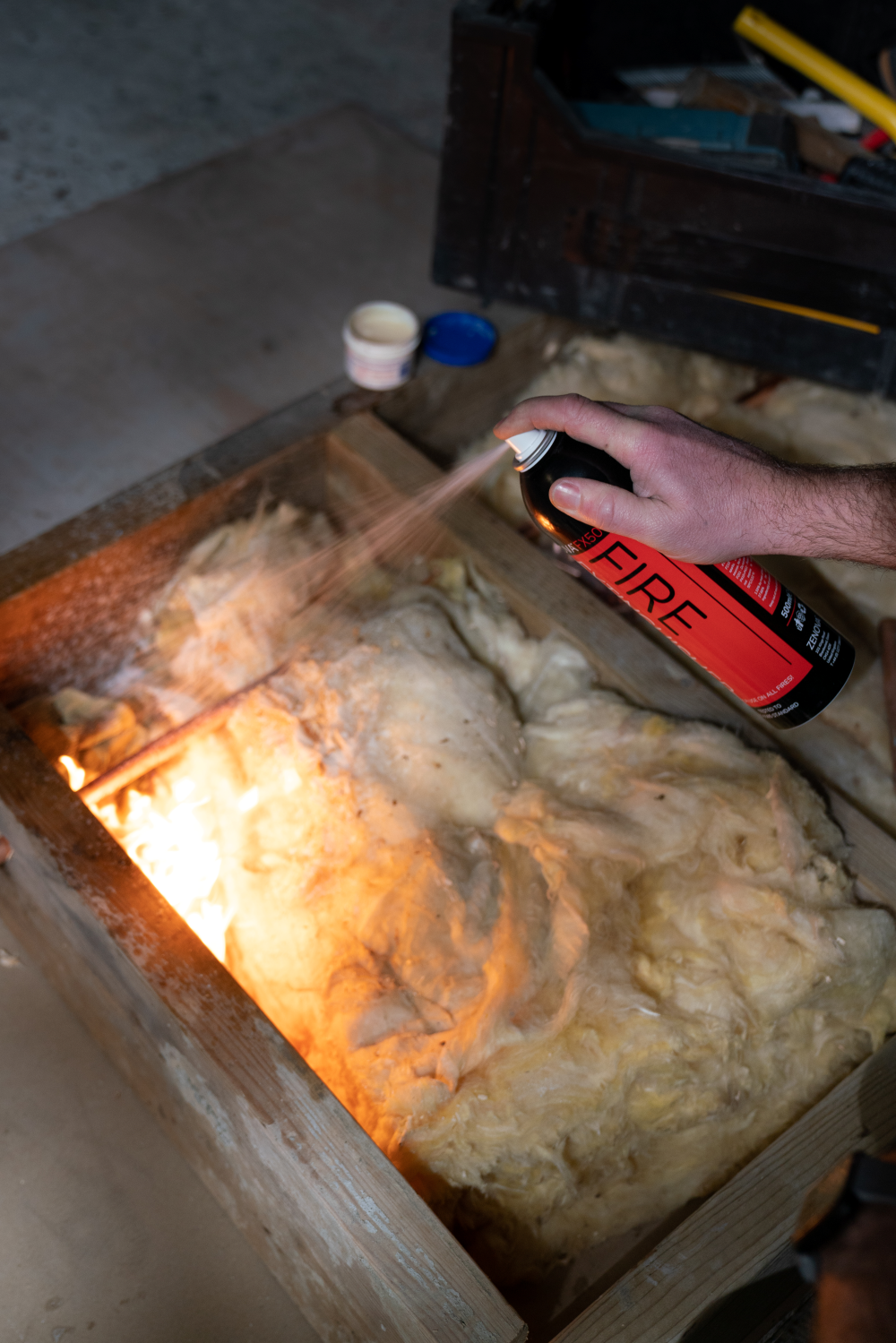 Spray Fire Extinguisher - Zenova FX500