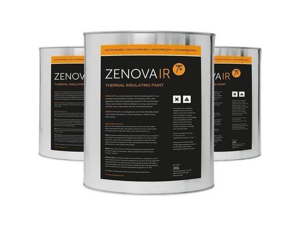 Hőszigetelő vakolatfesték - Zenova IR