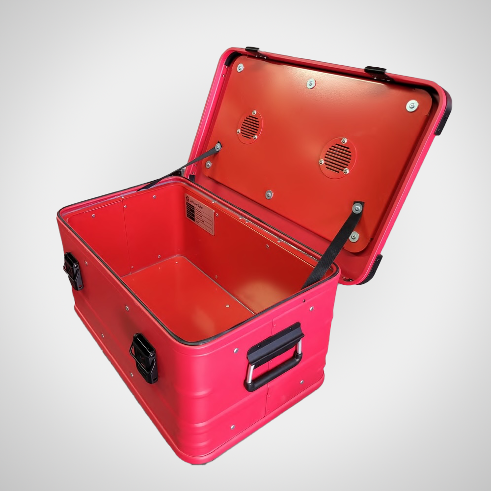 LithiumSafe Lithium-Ion Battery Storage & Charging Box