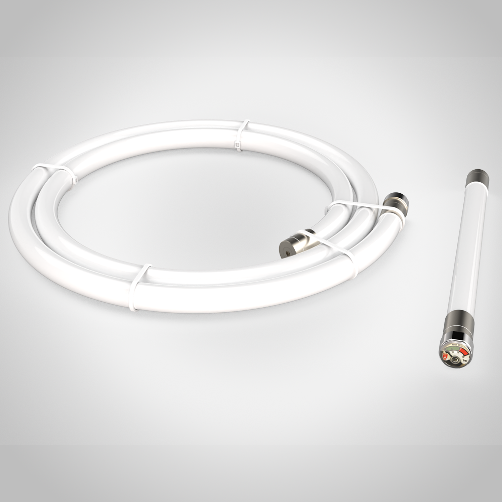 Autonomous fire extinguishing device for enclosed spaces