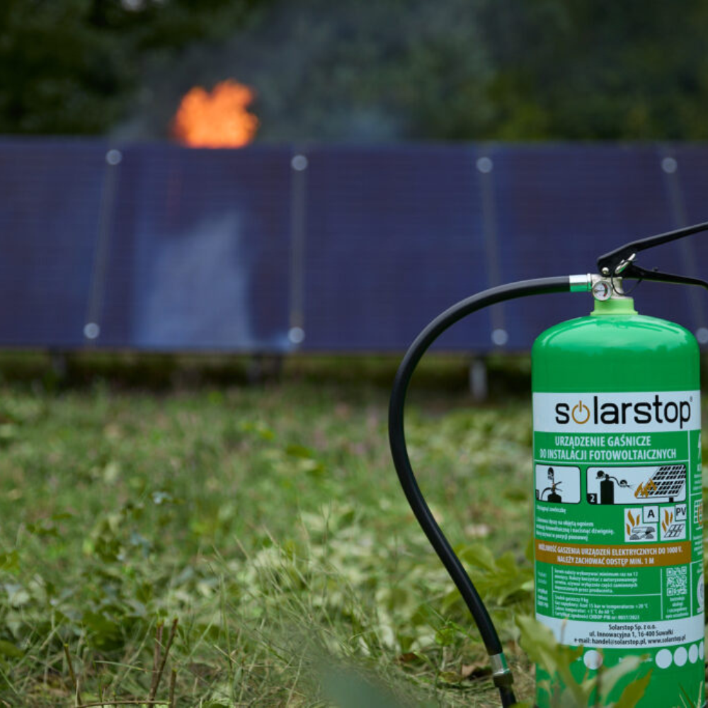 Solarstop Photovoltaic Panel Fire Extinguisher