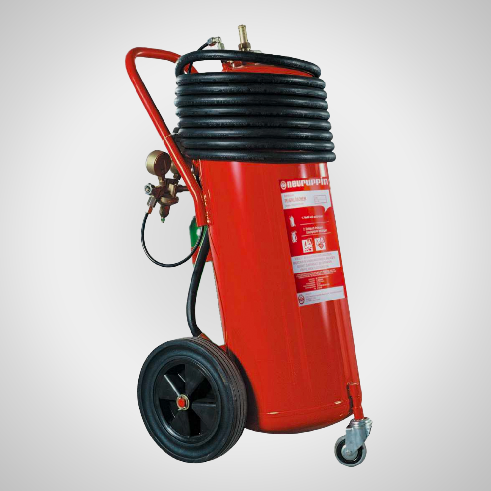 Mobile fluorine-free foam extinguisher 50L – resistance to -25°C | Neuruppin AB FluorineFree