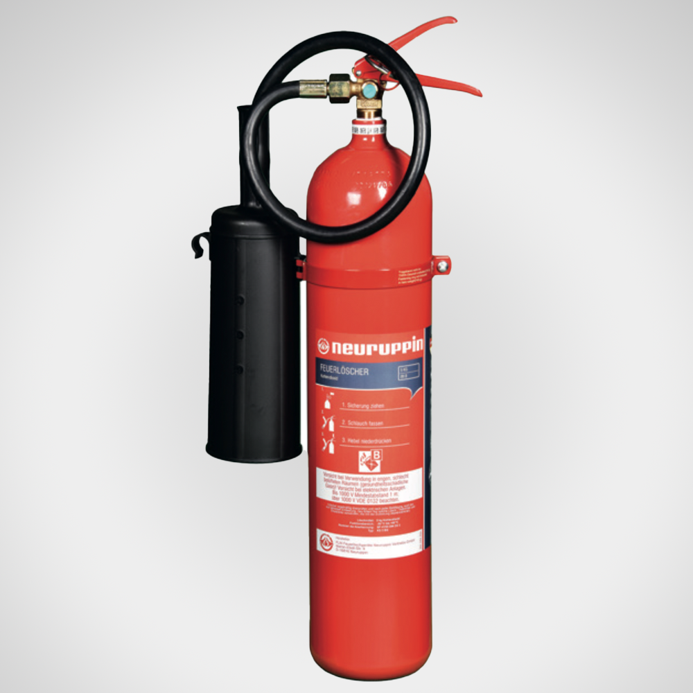 CO2 Fire Extinguisher, Steel Cylinder - Neuruppin