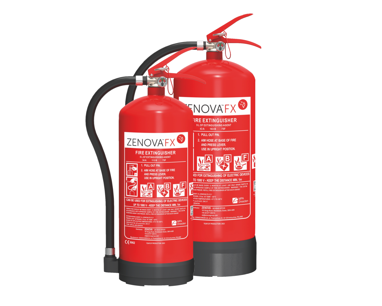 6 literes és 9 literes többfunkciós tartályok - Zenova FX 