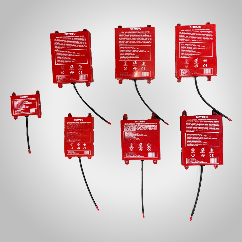 FlareRack – a compact automatic thermal aerosol fire suppression system