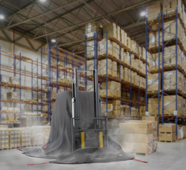 Tűzoltótakaró targoncák és raklapemelő kocsik